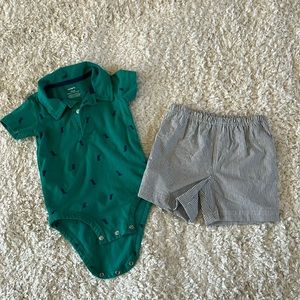 Worn once. Carters 18 month